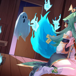 This is a pixiv picture whose title is 藿藿.