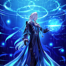 This is a pixiv picture whose title is The Dragon's Judgement.