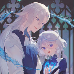 This is a pixiv picture whose title is ⚖️💧.