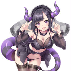 This is a pixiv picture whose title is サキュバスBAR似顔絵.