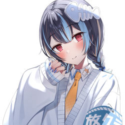 This is a pixiv picture whose title is 杜野凛世.