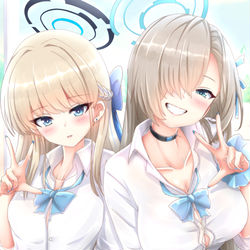This is a pixiv picture whose title is 【ブルアカ】トキ アスナ.