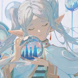 This is a pixiv picture whose title is 我会轻声唱起我们的摇篮曲，让你能找到回家的路.....