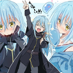 This is a pixiv picture whose title is 久々投稿リムル様.