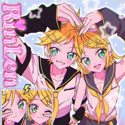 This is a pixiv picture whose title is 𝑲𝑨𝑮𝑨𝑴𝑰𝑵𝑬💗⚡.