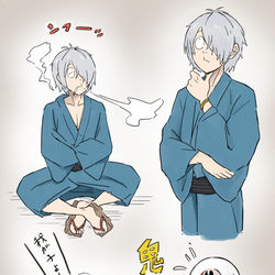 This is a pixiv picture whose title is ゲゲゲ忌2023.