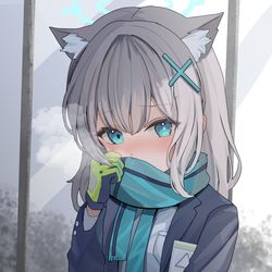 This is a pixiv picture whose title is 砂狼シロコ.