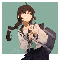 This is a pixiv picture whose title is あおい.