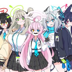 This is a pixiv picture whose title is 対策委員会.