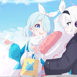 This is a pixiv picture whose title is アロナ&プラナ.