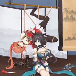 This is a pixiv picture whose title is 阮梅桂乃芬.