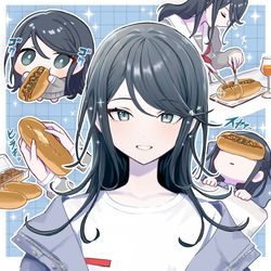 This is a pixiv picture whose title is 顔がいい.