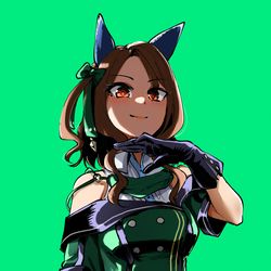 This is a pixiv picture whose title is キングヘイロー.
