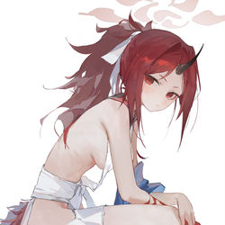 This is a pixiv picture whose title is 唏.