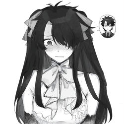 This is a pixiv picture whose title is 女装詰.
