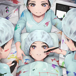 This is a pixiv picture whose title is Operation.