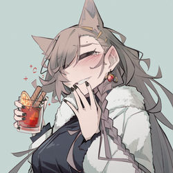 This is a pixiv picture whose title is Drunk Miss Penance.