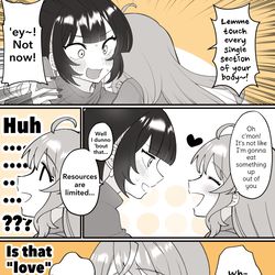 This is a pixiv picture whose title is 【EN】Don’t (Go Ahead).