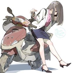 This is a pixiv picture whose title is 反差.