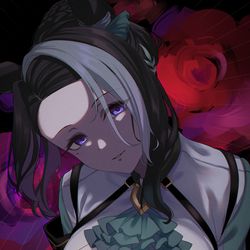 This is a pixiv picture whose title is 愛と熔けよただ熔けよ.