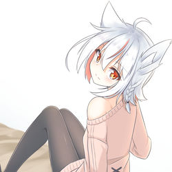 This is a pixiv picture whose title is 部屋着なクレアちゃん.