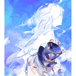 This is a pixiv picture whose title is gg.
