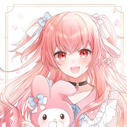 This is a pixiv picture whose title is サンリオコラボ 愛莉ちゃん🎀.