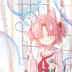 This is a pixiv picture whose title is １０６日目　クロレラ観察部モブちゃん.