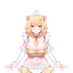 This is a pixiv picture whose title is 💛杏都める🏵️.
