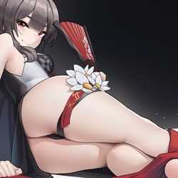 This is a pixiv picture whose title is Nikke Yan(ヤン).