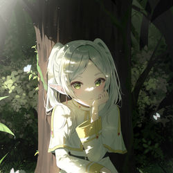 This is a pixiv picture whose title is フリーレン.