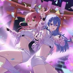 This is a pixiv picture whose title is シュガーラッシュ！！🌸☄️.