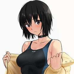 This is a pixiv picture whose title is アマガミ －七咲逢.