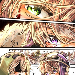 This is a pixiv picture whose title is この後、飯でも食いに行こか？.