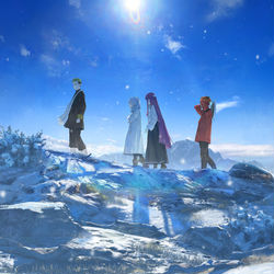 This is a pixiv picture whose title is 北側諸国の冬.