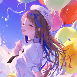 This is a pixiv picture whose title is 藍璃かんな.
