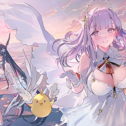 This is a pixiv picture whose title is アズールレーン.