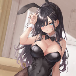 This is a pixiv picture whose title is 「またあなたは...こんな格好ばかりさせて...」.