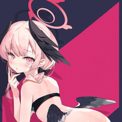 This is a pixiv picture whose title is 裤子有点小.
