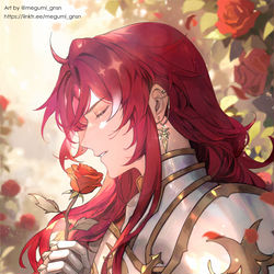 This is a pixiv picture whose title is 銀枝.