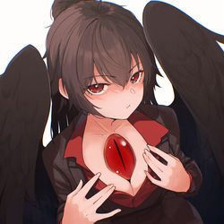 This is a pixiv picture whose title is お空ちゃん.