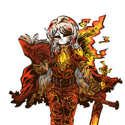 This is a pixiv picture whose title is 9장2절 파우스트.
