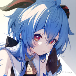 This is a pixiv picture whose title is こっそり甘雨ちゃん.
