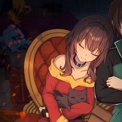 This is a pixiv picture whose title is めぐみん誕生日おめでとう！！！.