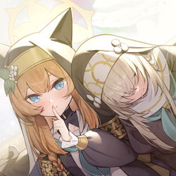 This is a pixiv picture whose title is いい子マリー.