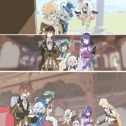 This is a pixiv picture whose title is フリーナ日常③.