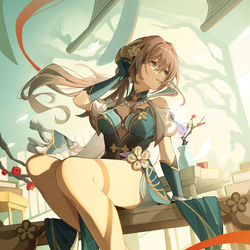This is a pixiv picture whose title is ルアン・メェイ.