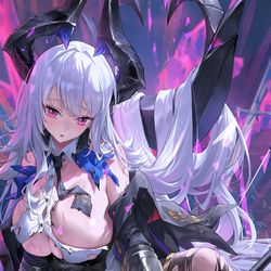 This is a pixiv picture whose title is 尼德霍格.