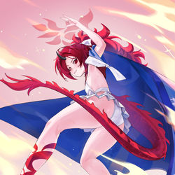 This is a pixiv picture whose title is 不破レンゲ.