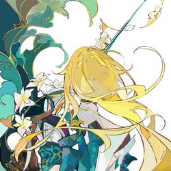 This is a pixiv picture whose title is ⚜️.